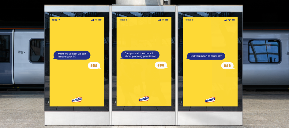 Weetabix OOH campaign takes over London’s rail and underground stations